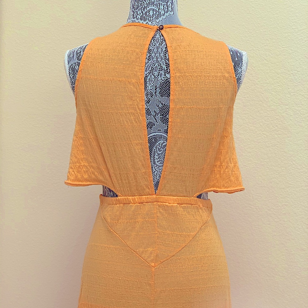 Free People Cut-Out Maxi